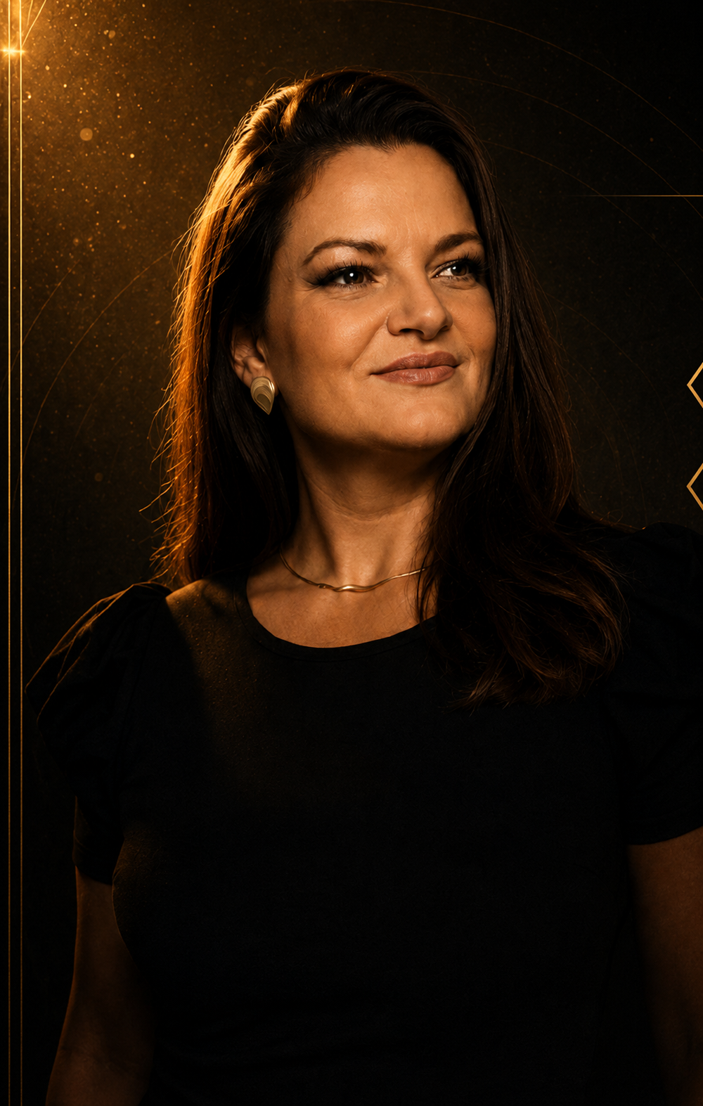 Retrato de Gabi Giuliatto, criadora do método A Chave da Realidade